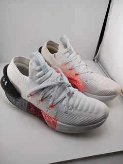 Under Armour HOVR Phantom 3 * White/Red - Men's 7.5