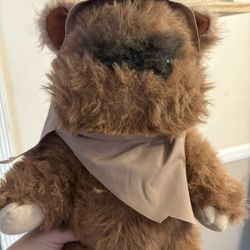 Vintage 1983 Star Wars Ewok Wicket Plush