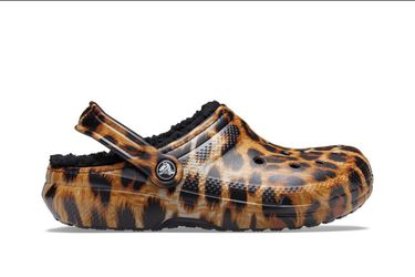 Cheetah Print Crocs