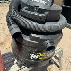 Genie Shop Vacuum 5.0 / 16 Galón //With Tornado 