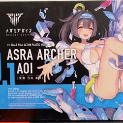 KOTOBUKIYA Megami Device Asra Aoi Type Archer Blue Ninja Action Figure Kit Girl 