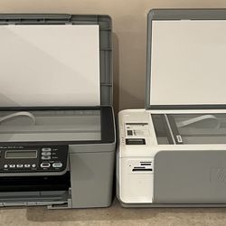 Three Different Printers- Scan Fax Copy multifunction HPs and Epson 