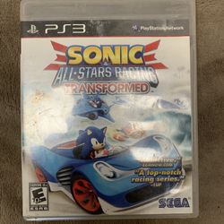 Sonic & All Stars Racing Transformed Ps3 Game