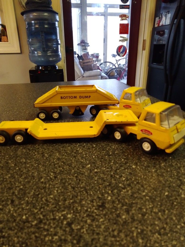 MINI. TONKA. TRUCKS. ALL METAL. 1970 s 10 To 12 Inches Long