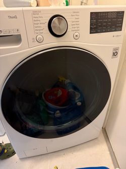 LG Smart Front-Load Washer & Gas Dryer Set (Moving Sale)
