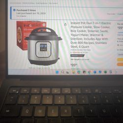 Instapot newly purchased for sale $85