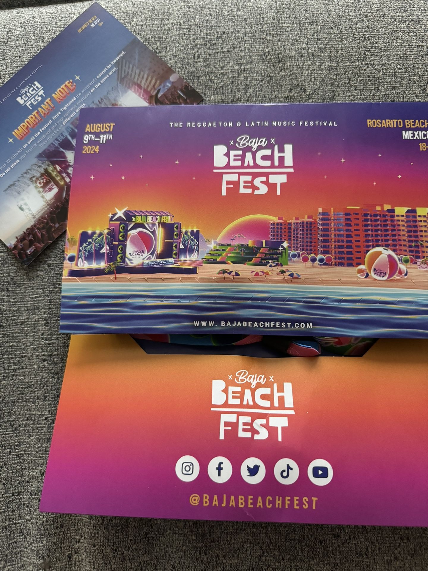Baja Beach Fest- GA+ Passes (2)