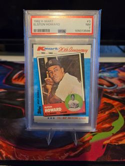 1982 Topps Elston Howard PSA 7