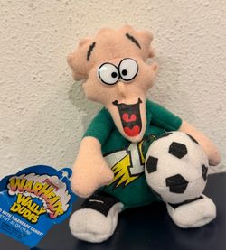 Vintage Warheads Wally Dudes Soccer Plush