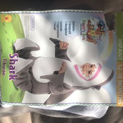Infant Halloween Shark Costume. Size 12-18M. Brand New