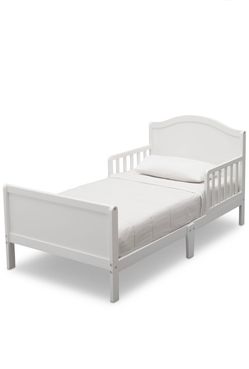 Delta children Bennett bed frame, mattress with waterproof cover