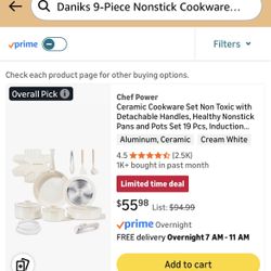 Ceramic Cookware Set