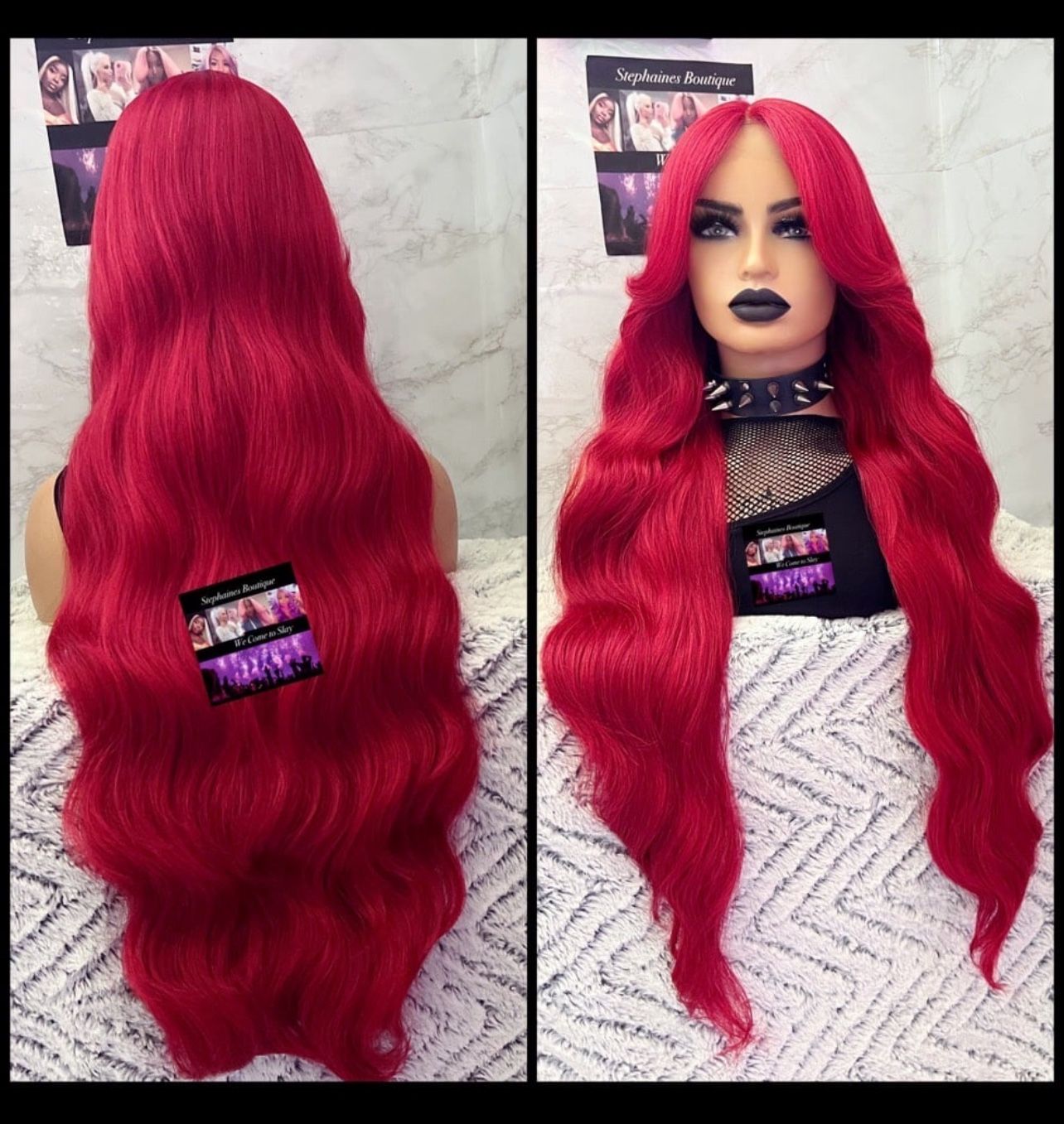 Human Hair Blended Lace Front Wig