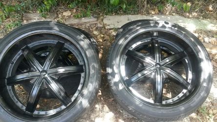 4 tires and rims/llantas y rines