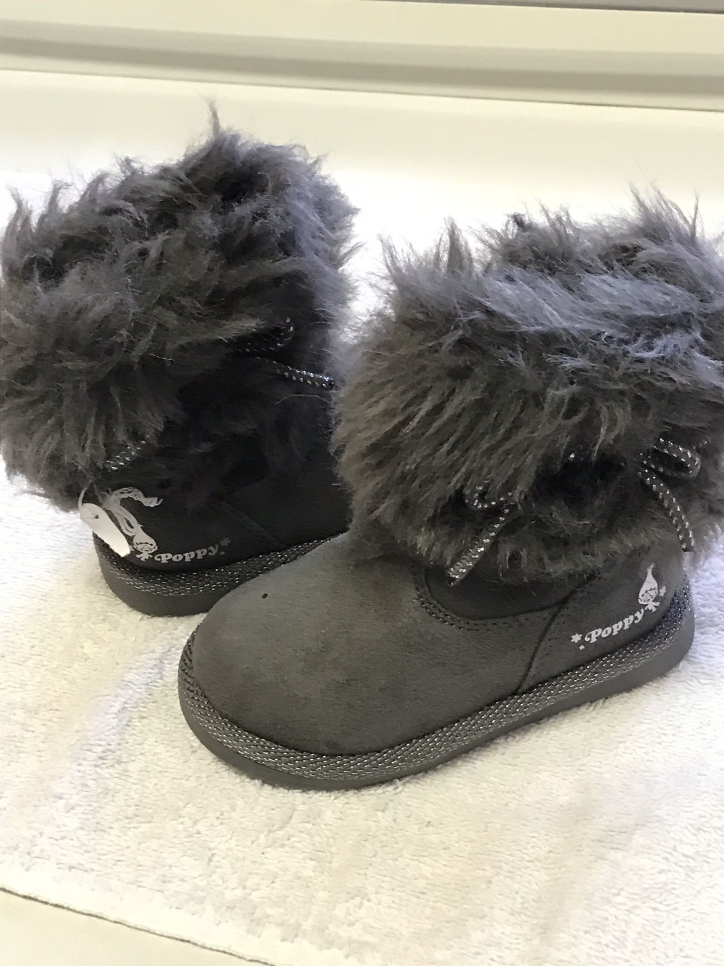 Toddler Girls Trolls Boots Size 6