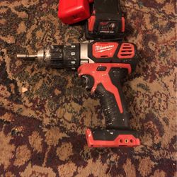 Milwaukee Drill / Lithium Battery/ USB Charger