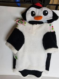 Extra large Penguin Dog outfit