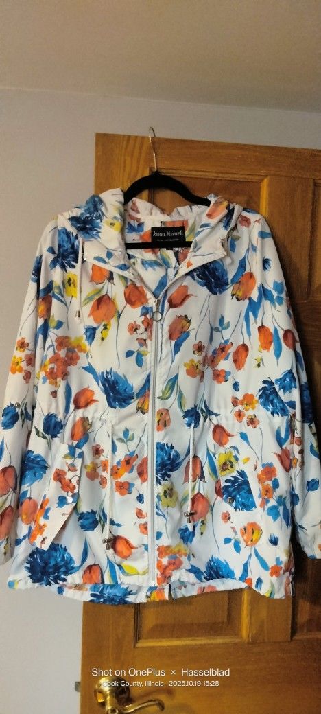 Jason Maxwell Rain Jacket -Size L