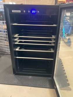 Glass Front Mini Fridge