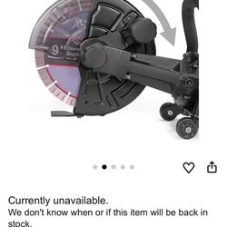  Concrete Saw 9” New