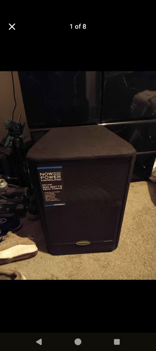 500 Watt Speaker π