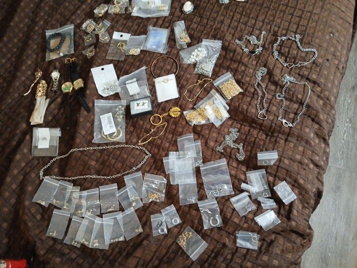 Jewelery Some Costum ,some Is Steling Silver