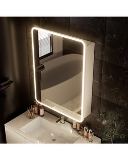 28x20 inch LED Lighted Medicine Cabinet