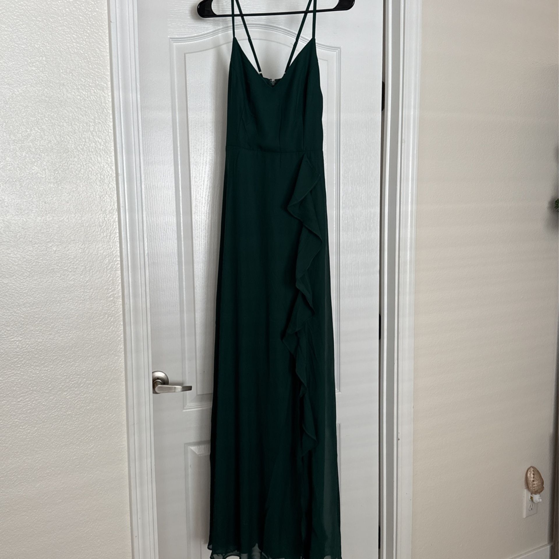 navy blue beach bridesmaid dresses Emerald Green Tulle Bridesmaid Dresses Mismatched – Lisposa main image 0
