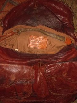 Lucky brand over the shoulder stash bag