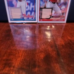 Bryce Harper/Corbin Carrol Game used