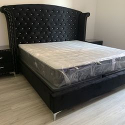$899 Brand New King Bed Frame With Mattress (Read Description Below)