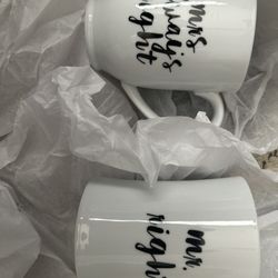 Couple mugs Wife/Husband 