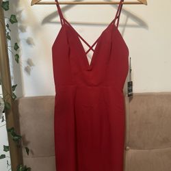 REVOLVE NBD x The Naven Twins Red Mini Dress - Small