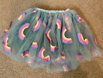 Rainbow tutu size 7/8 kids