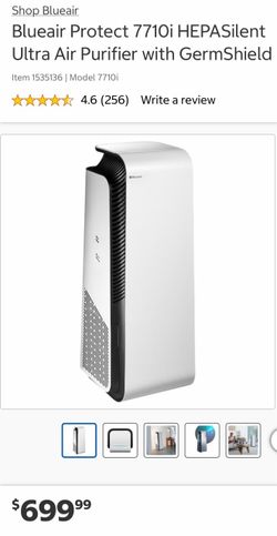 Blueair Protect 7710i HEPASilent Ultra Air Purifier with GermShield