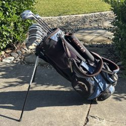 Strategy Intercept Low CG Golf Set (Driver+3w+7w+3hybrid+4i-pw+sw+putter+Sun Mtn. Bag)