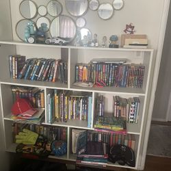 Bookshelves and Mirrors
