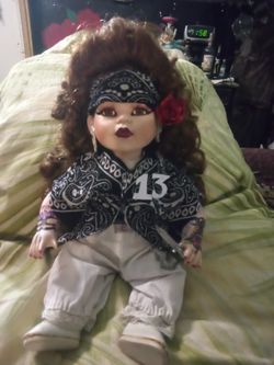 Porcelain Chola Doll