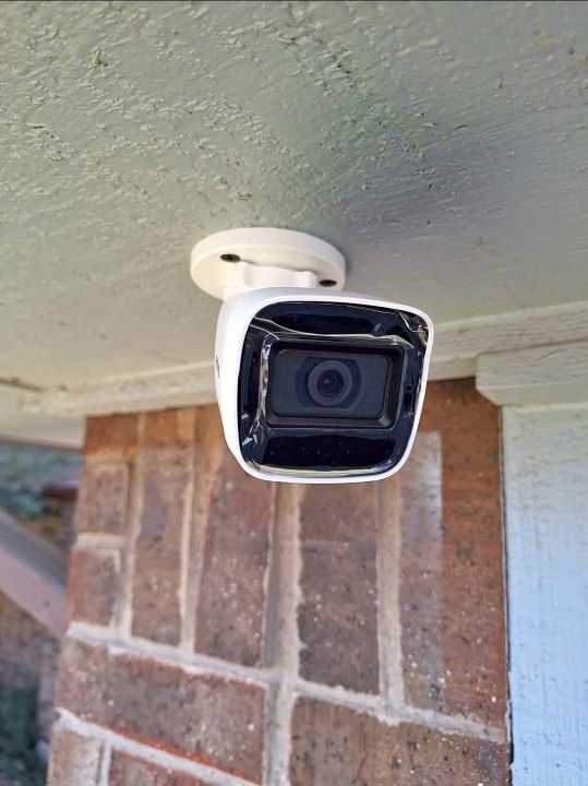 6 Camaras De Seguridad 6 CCTV Security Cameras With Recorder ❗️INSTALLED❗️INSTALADAS 💯