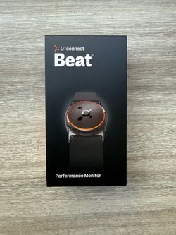 Orangetheory OTBeat Burn Black Wearable Fitness Tracker