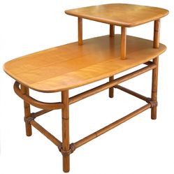 Heywood Wakefield Mid Century side table rare
