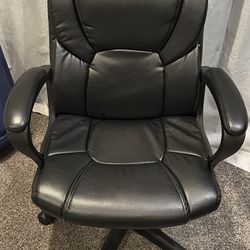 Faux Leather Office Chair 