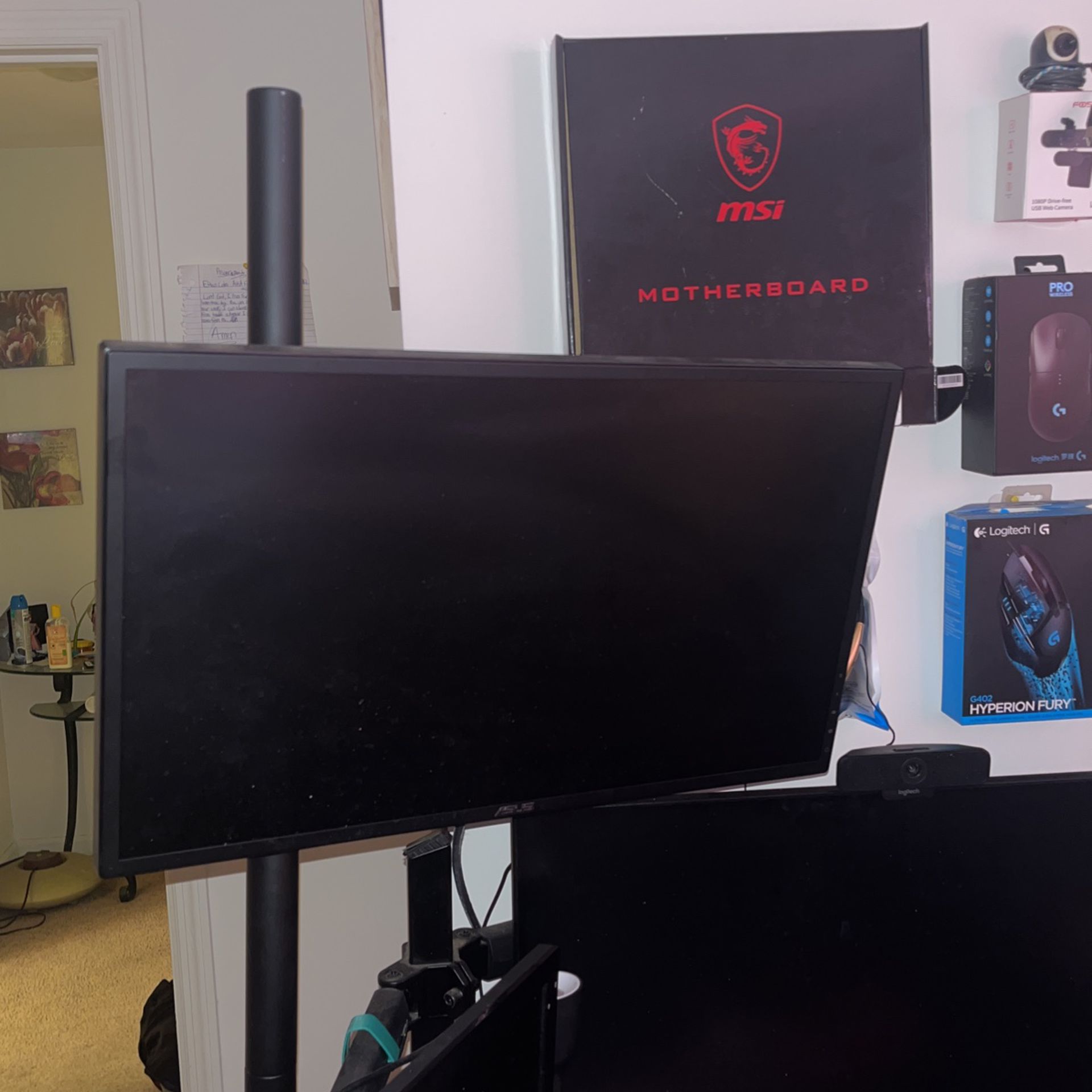 Asus 165  hz Gaming monitor with Stand