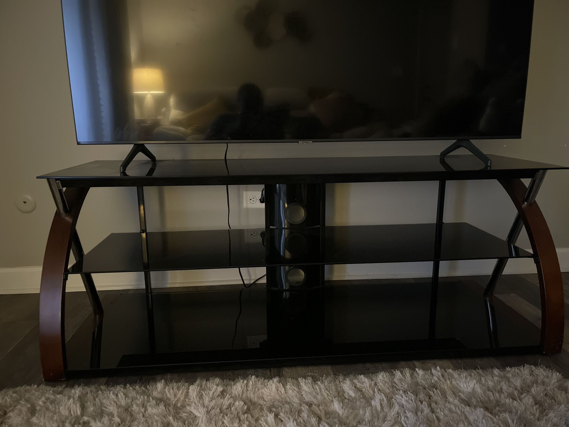 Glass Tv Stand