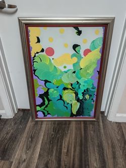 Painting, 34"LX24"WX1.5"T, Wall Decor