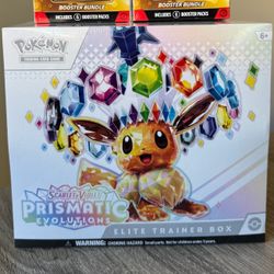 Pokémon Prismatic Evolutions ETB