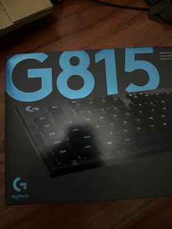 Logitech G815 keyboard