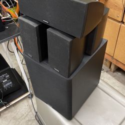 Martin Logan 5.1 #MLT-1  Six Speaker System. 