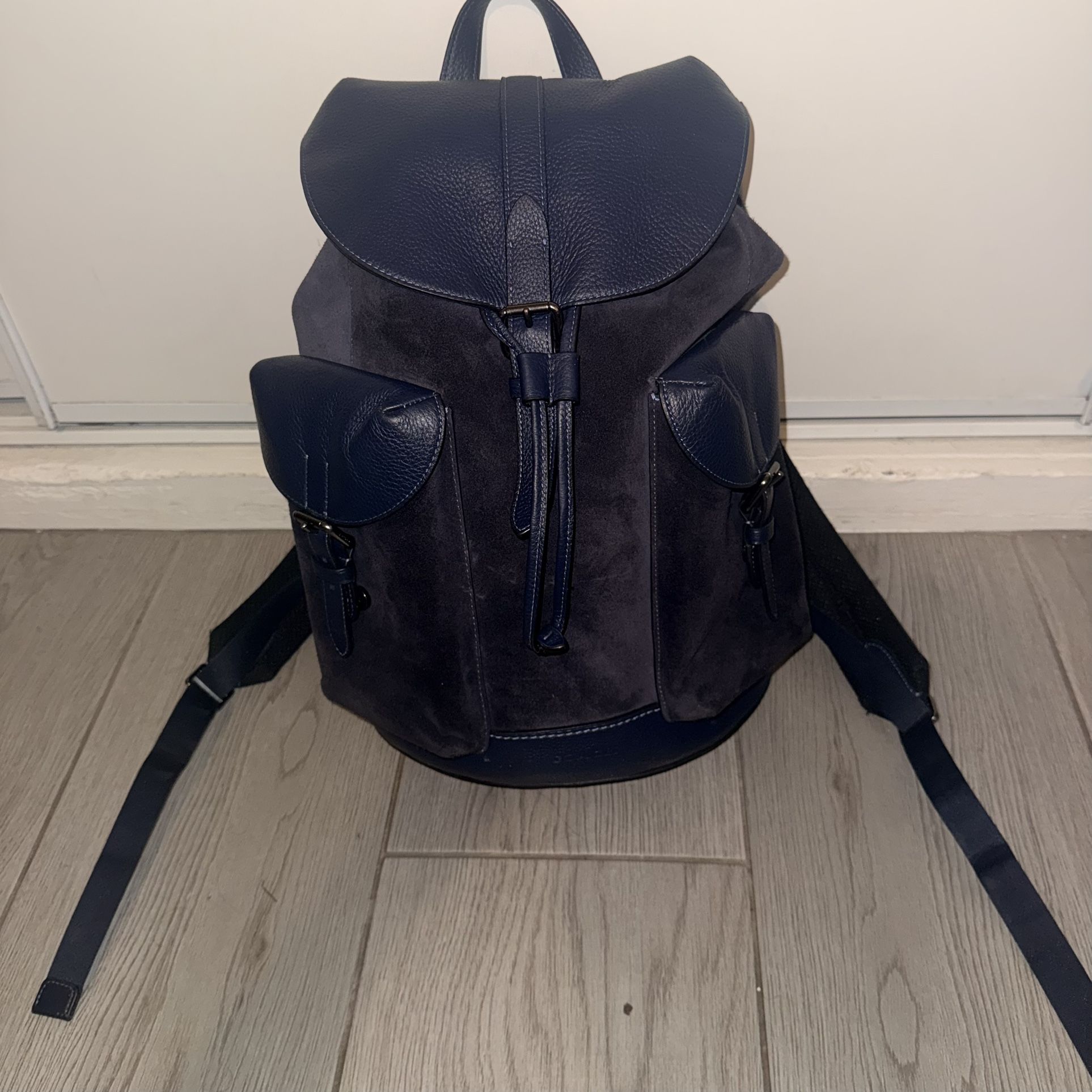 Coach navy backpack Coach Backpacks in Bags & Accessories | Blue - Walmart.com main image 3