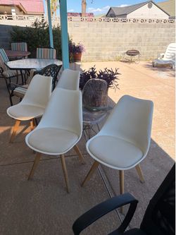 5 chairs